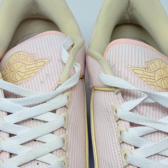 Nike Air Jordan Retro 2 Pink and Gold Sneakers - Picture 15 of 16